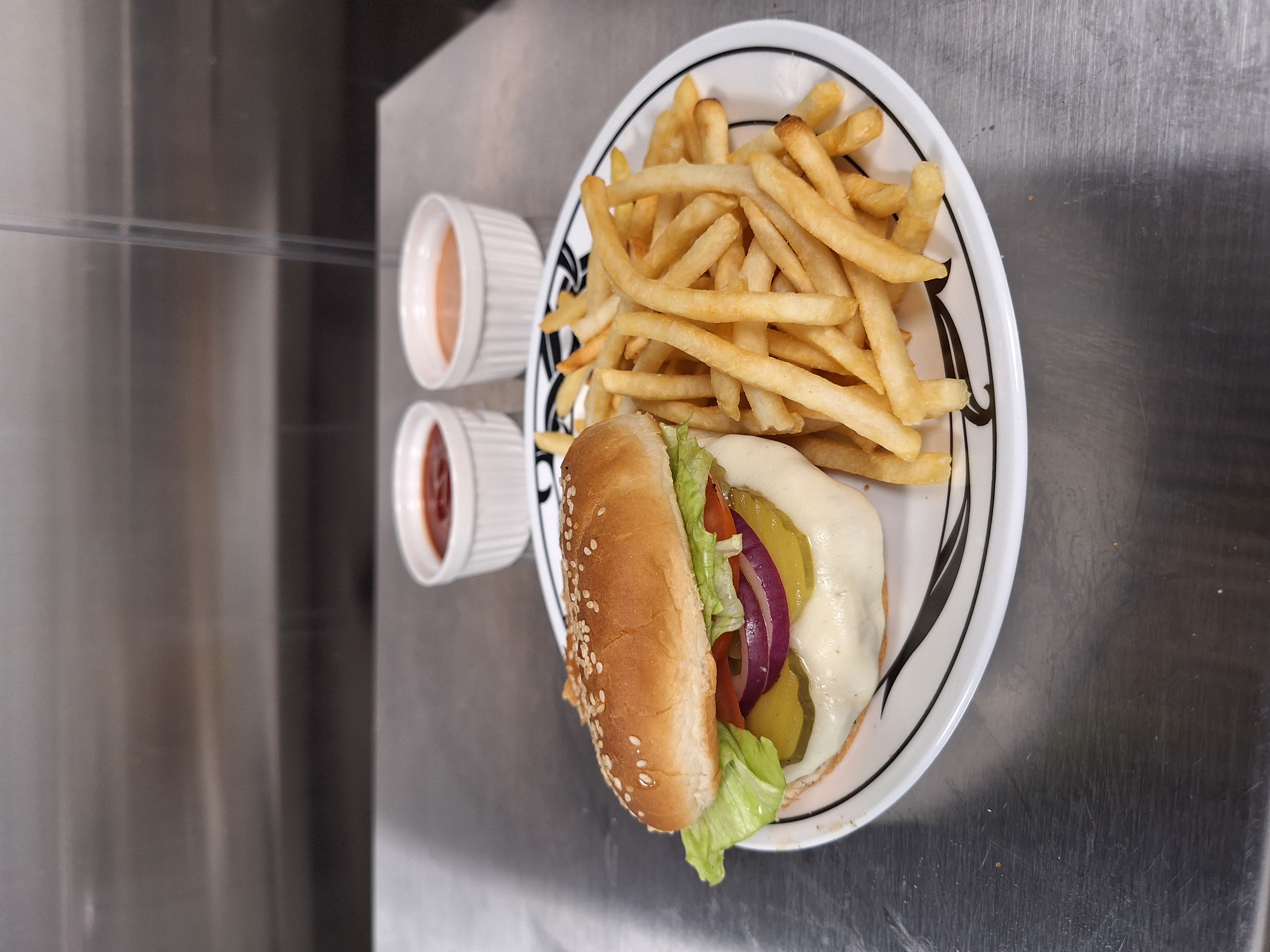 Chicken Cheeseburger