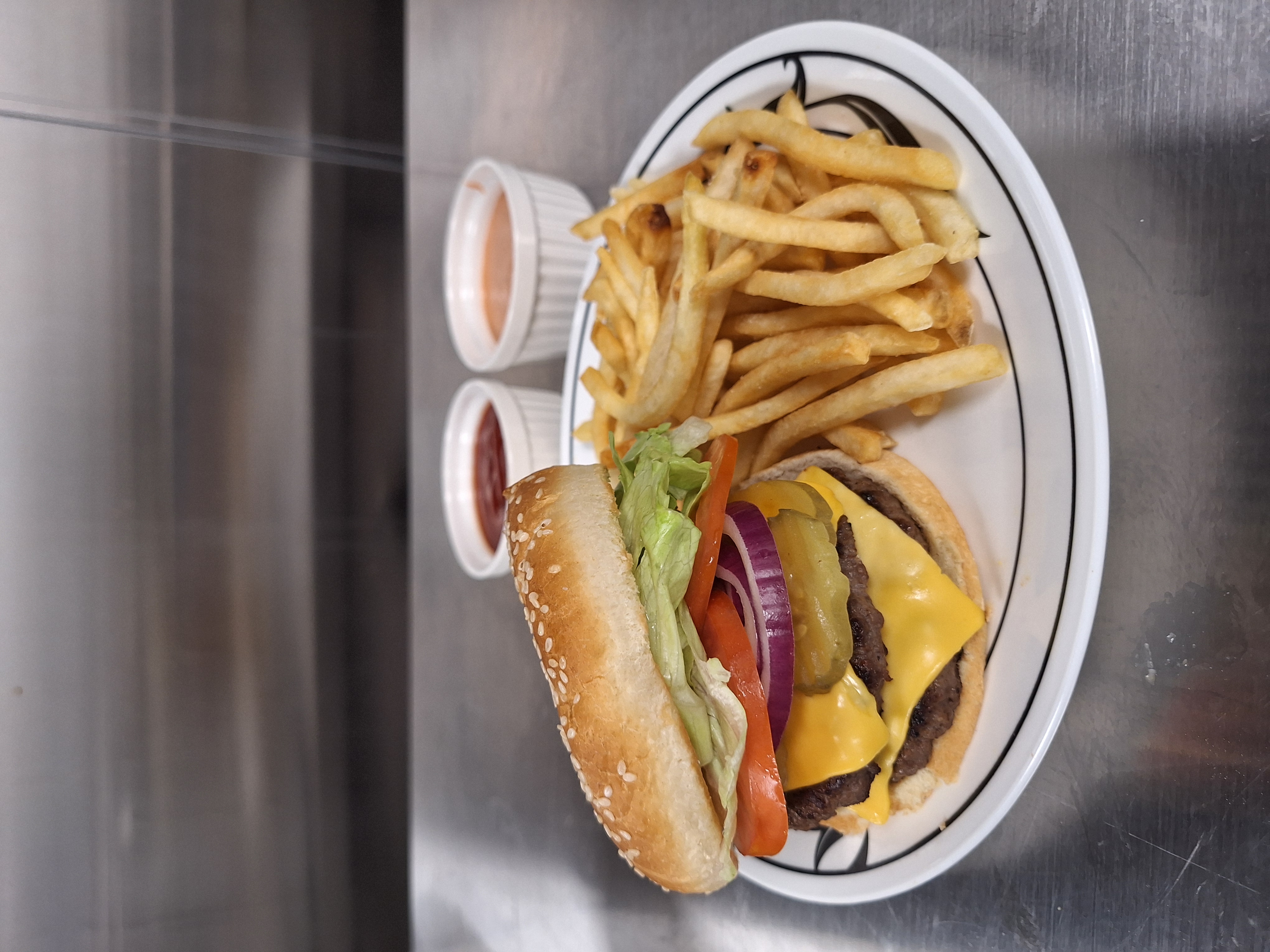 Classic Double Cheeseburger