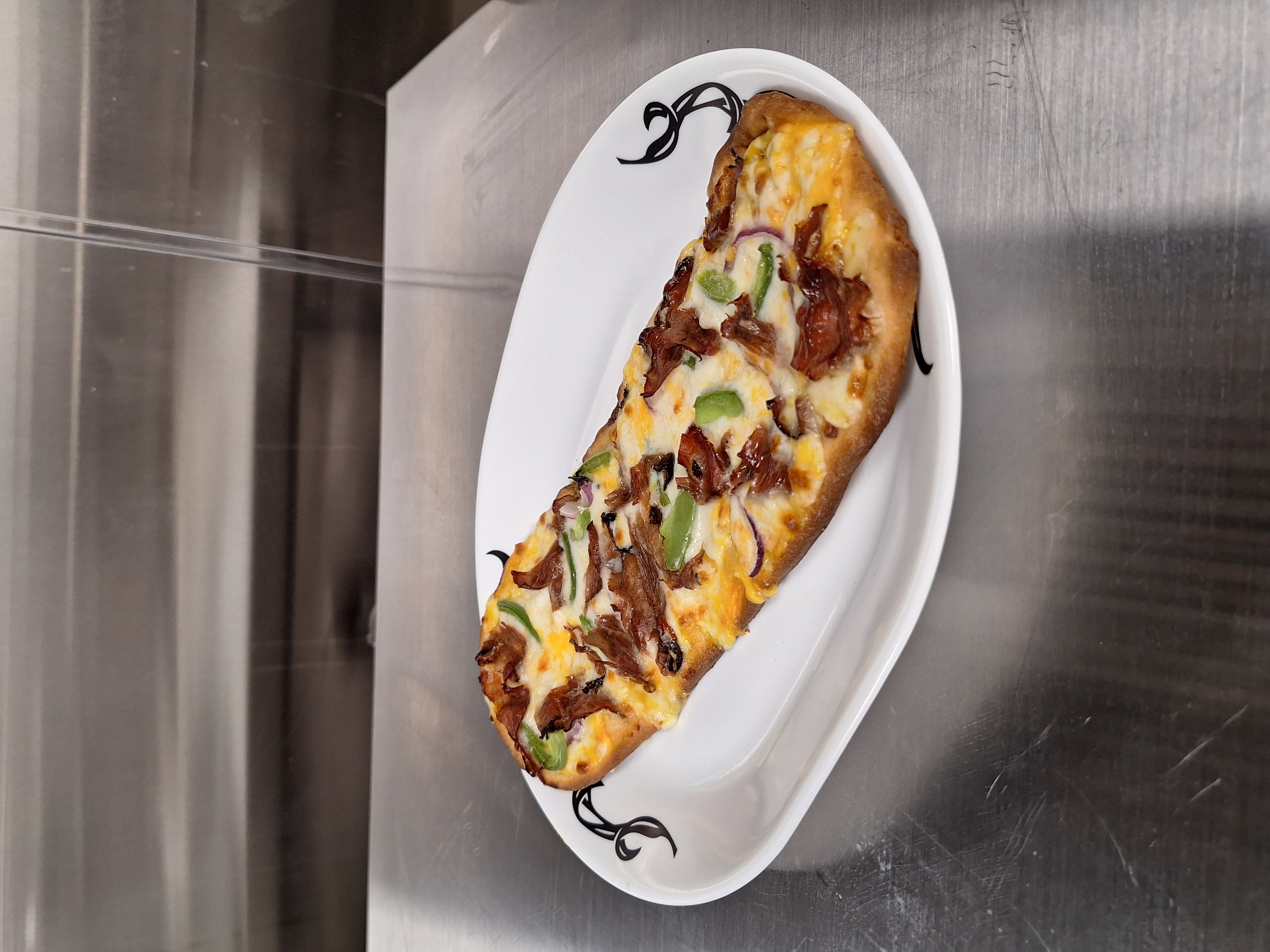 Beef and Cheddar Pizza