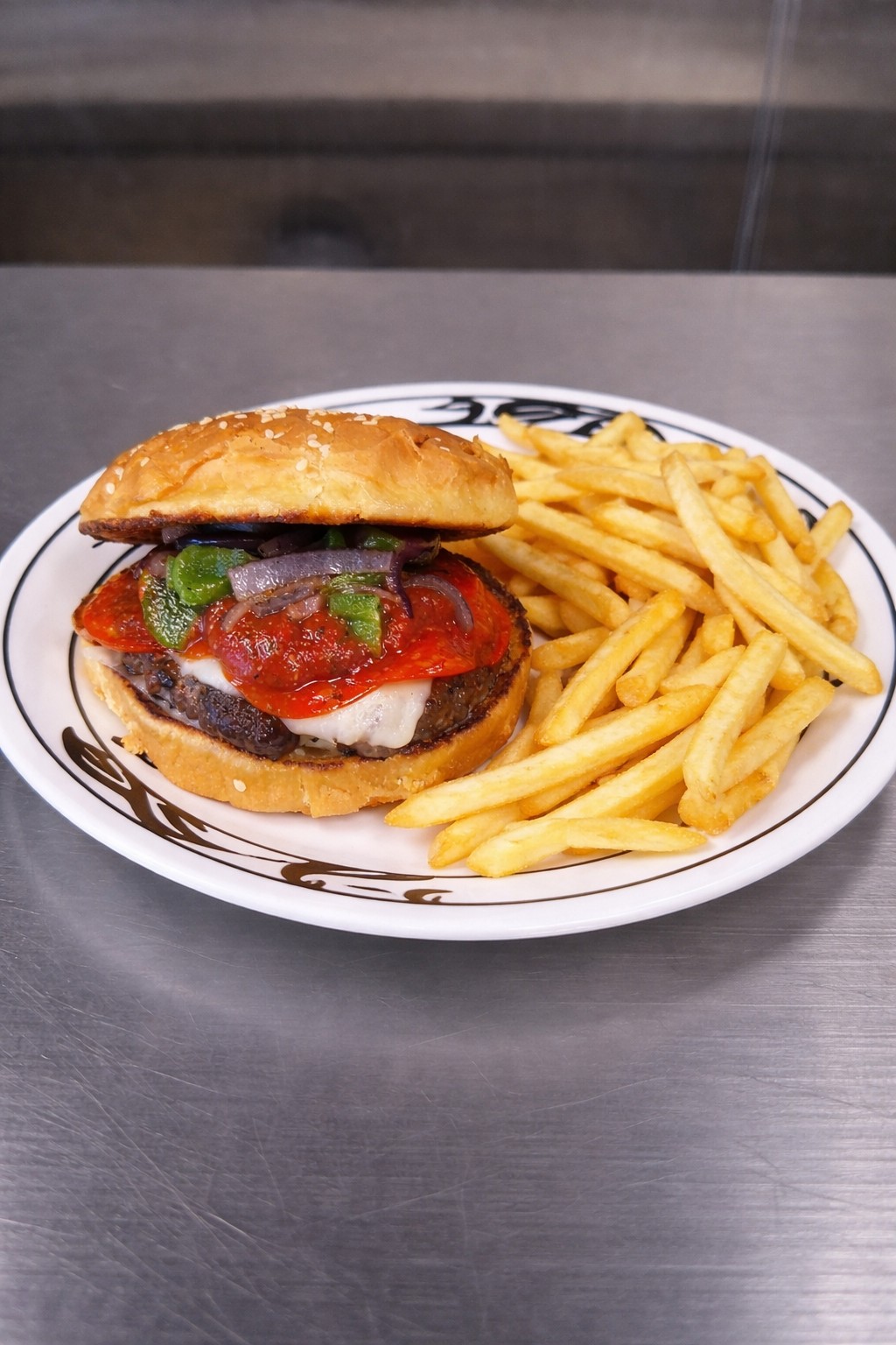 Pizza Cheeseburger
