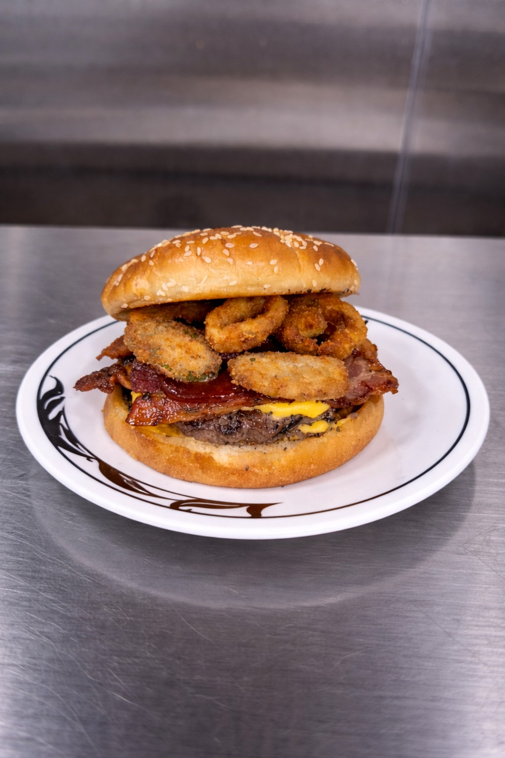 Sweet Heat Bacon Cheeseburger
