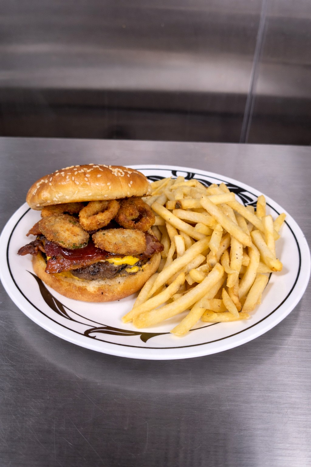 Sweet Heat Bacon Cheeseburger